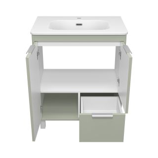 Напольная тумба под раковину Brevita Risacca Pistachio 70 УТ000026419 фисташковый